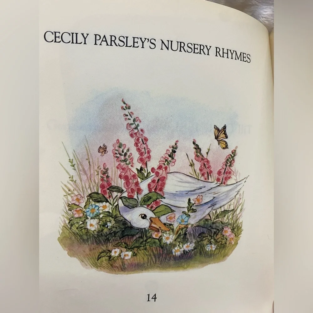 Vintage 1983 Cecily Parsley’s Nursery Rhymes  - Beatrix Potter